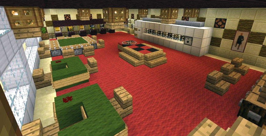 Casino in Minecraft