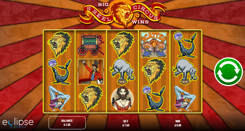 5 Reel Circus Slots