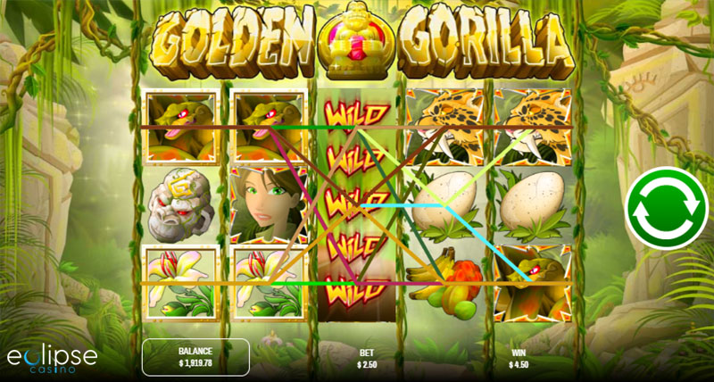 Golden Gorilla Online Slots