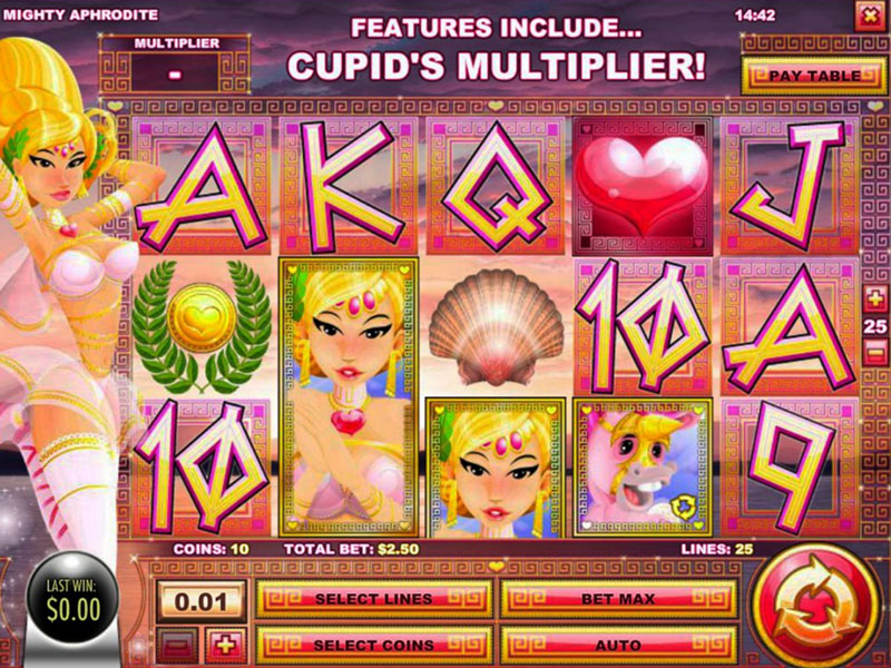 Mighty Aphrodite Slots Online