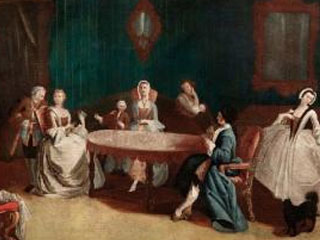 Ridotto gambling house in 1638