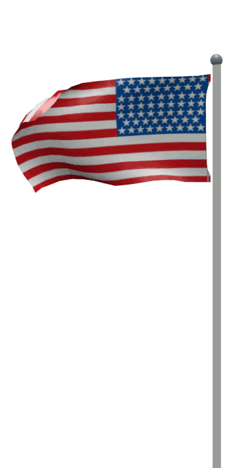American flag gif